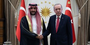 Cumhurbaşkanı Erdoğan, Suudi Arabistan Savunma Bakanı Selman'ı kabul etti