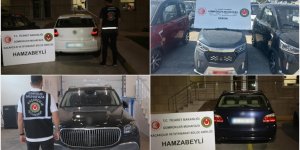 Kaçak otomobiller Gümrük'e takıldı: 72,4 milyon liralık 87 araca el konuldu