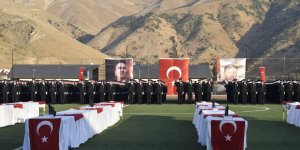 Bitlis'te 580 polis adayı mezun olmanın sevincini yaşadı