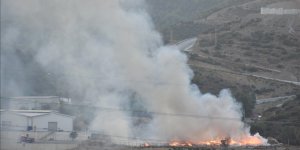 İzmir'de katı atık depolama sahasında çıkan yangın söndürüldü