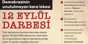 Kanlı 12 Eylül darbesinin üzerinden 44 Yıl geçti!