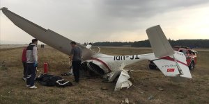 Bursa'da eğitim uçağının düşmesi sonucu iki pilot öldü!