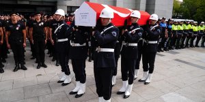 Şehit polis memurumuz için İstanbul'da cenaze töreni düzenlendi