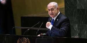 Türk heyeti ve birçok delegasyon Netanyahu'nun BM Genel Kurul hitabını protesto etti