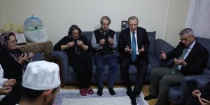 Erdoğan'dan AK Parti'li Betül Önderoğlu'nun ailesine taziye ziyareti