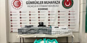 Kapıkule'de gümrük muhafaza ekipleri çok sayıda kaçakçılık girişimini önledi