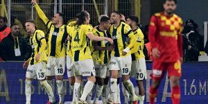 Fenerbahçe, Göztepe engelini ikinci yarıda bulduğu gollerle aştı!