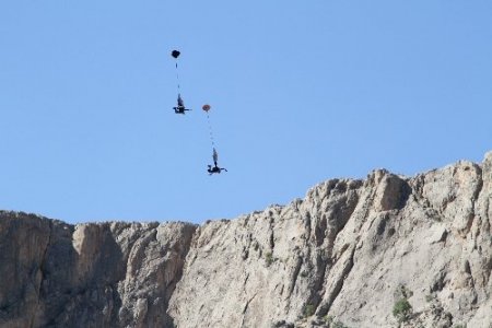 Adrenalin tutkunları Kemaliye’de buluştu