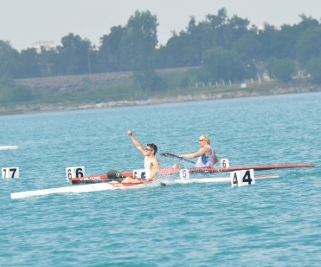 Akdeniz Oyunları kano final müsabakaları yapıldı