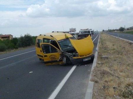 Aksaray’da trafik kazası: 6 yaralı