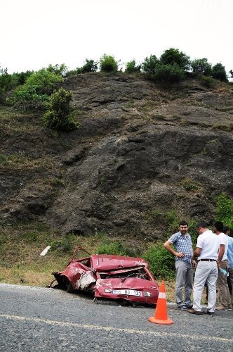 Alkolden ehliyeti alınan şahıs 175 metrelik uçurumdan düşerek öldü