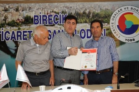 Birecik Ticaret ve Sanayi Odası, ISO 9001-2008 Kalite Belgesi aldı