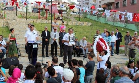 Çankaya’da şehit erin adı verilen park açıldı