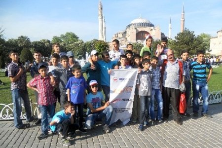 Cansuyu Projesi kapsamında öğrenciler İstanbul'u gezme fırsatı buldu