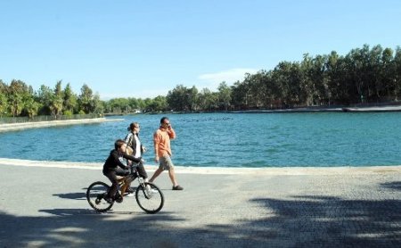 Çevre düzenlemesiyle Titreyengöl'ün çevresinde bisiklet sporu canlanacak