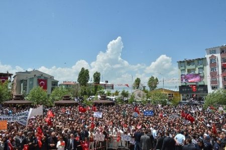 Cumhurbaşkanı Gül, Ardahan'daki ziyaretlerine yaya gitti