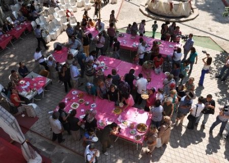 En lezzetli yarışmada hanımlar hünerlerini sergiledi