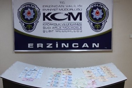 Erzincan’da sahte para operasyonu