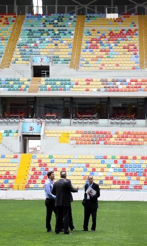 FIFA heyeti, Kadir Has Stadında inceleme yaptı