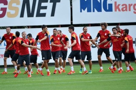 Galatasaray sezonun ilk çalışmasını yaptı