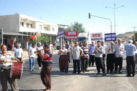 Gaziantepli çiftçilerden BOTAŞ'a tepki