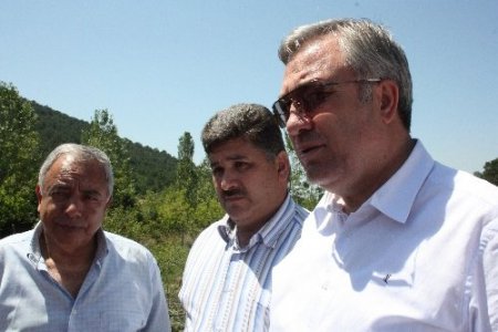 Gemlik'te 35 kilometrelik köy yolu asfaltlanıyor