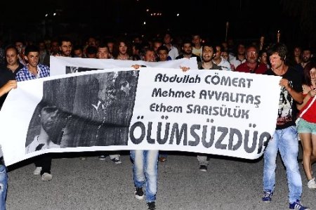 Gezi Parkı'nda hayatını kaybedenler için Samsun’da yürüyüş yapıldı