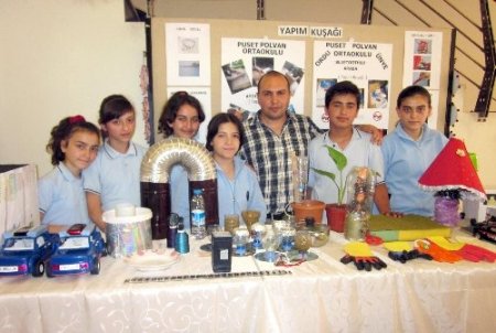 Görsel sanatlar ve teknoloji tasarım eserleri bir arada