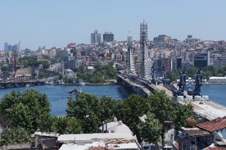 Haliç metro köprüsünde sona doğru