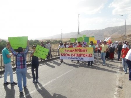 Hasankeyf'ten Gezi'ye destek yürüyüşü