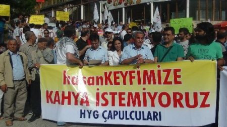 Hasankeyf'ten Gezi'ye destek yürüyüşü