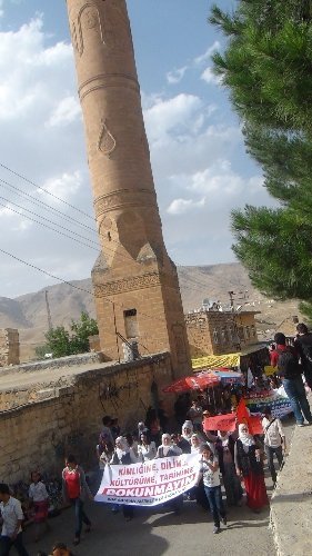 Hasankeyf'ten Gezi'ye destek yürüyüşü