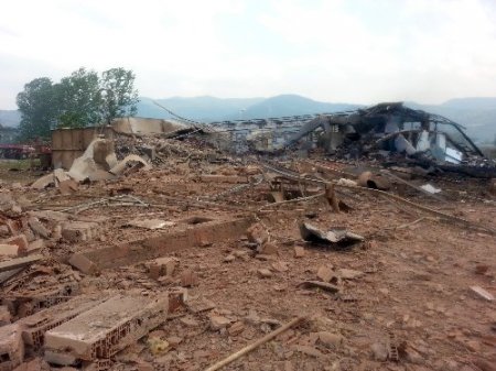 Havai fişek fabrikasındaki patlamada yaralı sayısı 15'e yükseldi