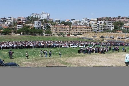 Hayatını kaybeden 5 işçi, gözyaşları içinde toprağa verildi