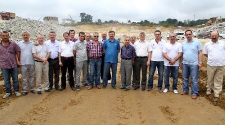 İSU yöneticileri, Namazgah Barajı'nda biraraya geldi