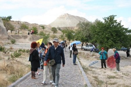 Kapadokya'da turist sayısı 5 ayda bir milyona yaklaştı