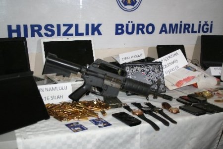 M-16'lı hırsızlık şebekesine şafak baskını