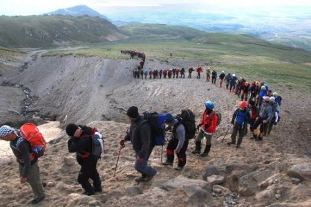 MUDOSK, 106 dağcı ile zirve yaptı