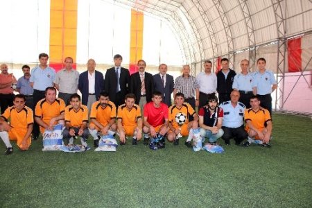 Muş E Tipi Kapalı Ceza İnfaz Kurumu'nda futbol turnuvası