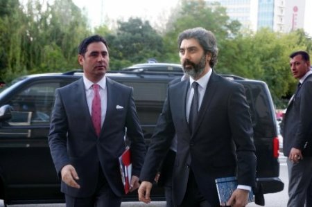 Necati Şaşmaz, Erdoğan ile görüşmek üzere AK Parti Genel Merkezi'ne geldi