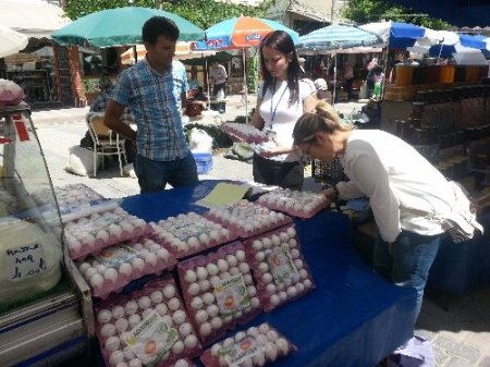 Orhaneli İlçe Tarım Müdürlüğü esnafları denetledi