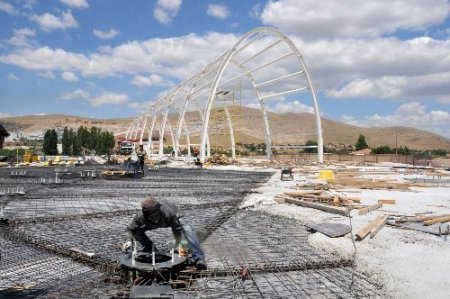 Otobüs terminali yapım çalışmaları devam ediyor