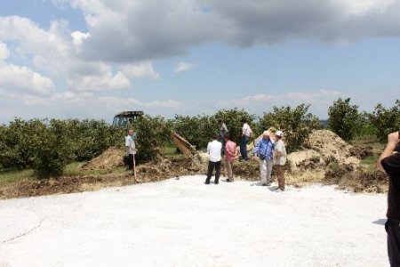 Roma dönemine ait heykelin bulunduğu alanda araştırma yapılıyor