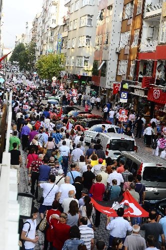 Samsun’dan Gezi Parkı’na destek yürüyüşü