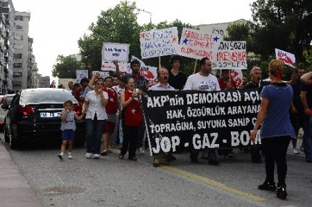 Samsun’dan Gezi Parkı’na destek yürüyüşü