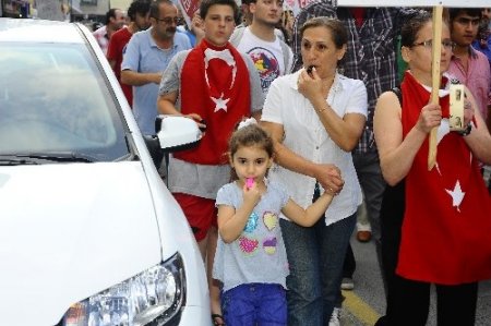 Samsun’dan Gezi Parkı’na destek yürüyüşü