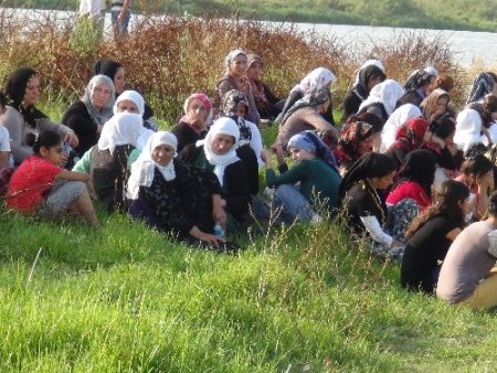 Serinlemek için girdiği Ceyhan Nehri'nde kayboldu