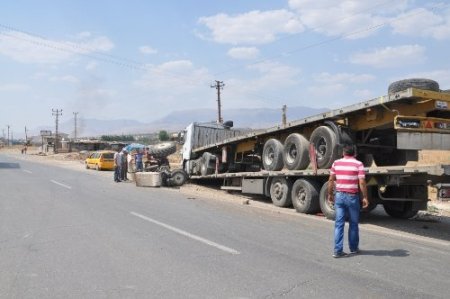 Silopi’de trafik kazası: 1 yaralı