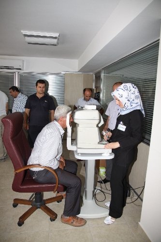 Sincan Belediyesi'nden göz sağlığı taraması