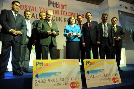 Sosyal yardımlar artık PTTKart üzerinden yapılacak